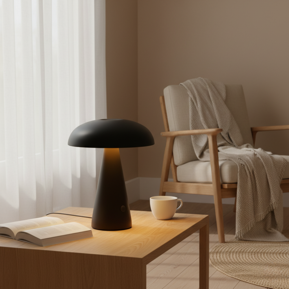 Pilzlampe LED Tischlampe